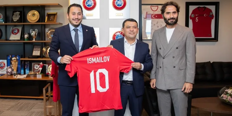 Özbekistan heyetinden TFF’ye ziyaret