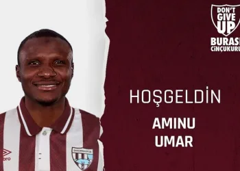 Bandırmaspor, Aminu Umar ile 1 yıllık sözleşme imzaladı