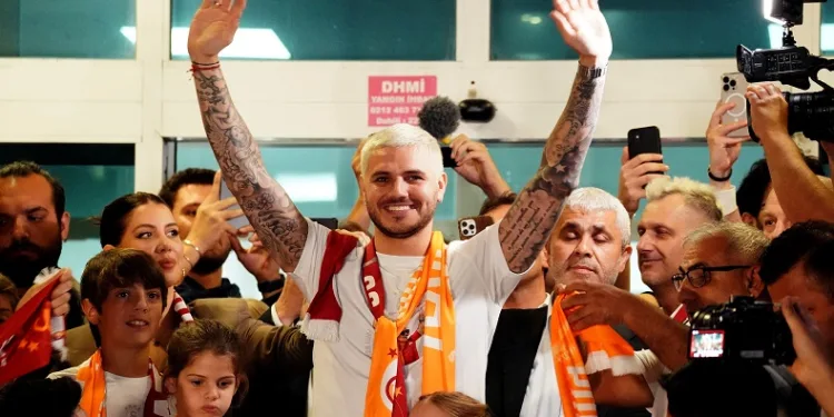 Mauro Icardi, İstanbul’a geldi