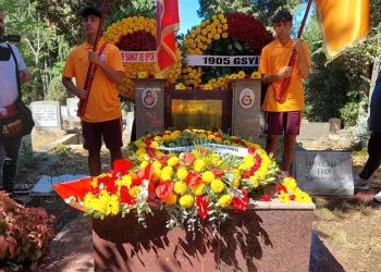 Galatasaray’ın kurucu başkanı Ali Sami Yen kabri başında anıldı