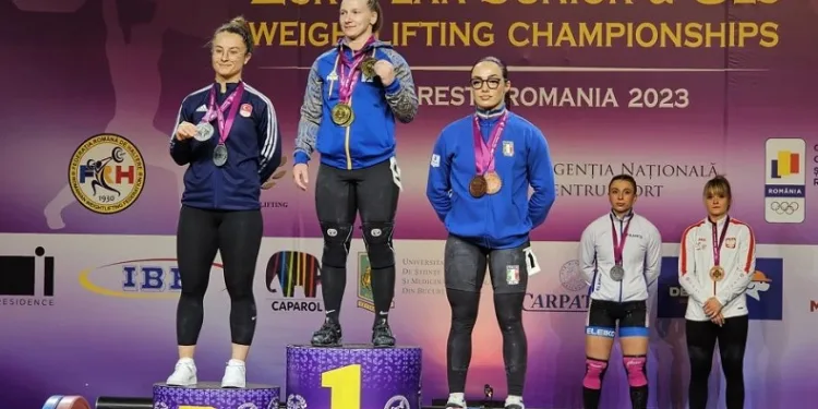 Milli halterci Aysel Özkan, Avrupa ikincisi oldu