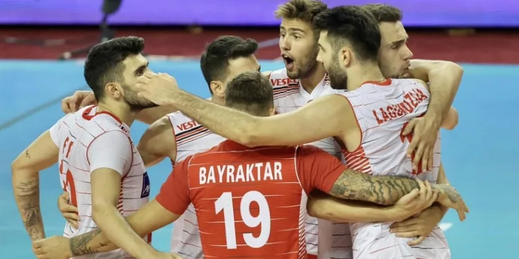 Cumhurbaşkanı Erdoğan  A Milli Erkek Voleybol Takımı’nı tebrik etti