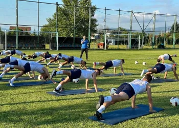 Düzcespor yeni sezon idmanlarına başladı