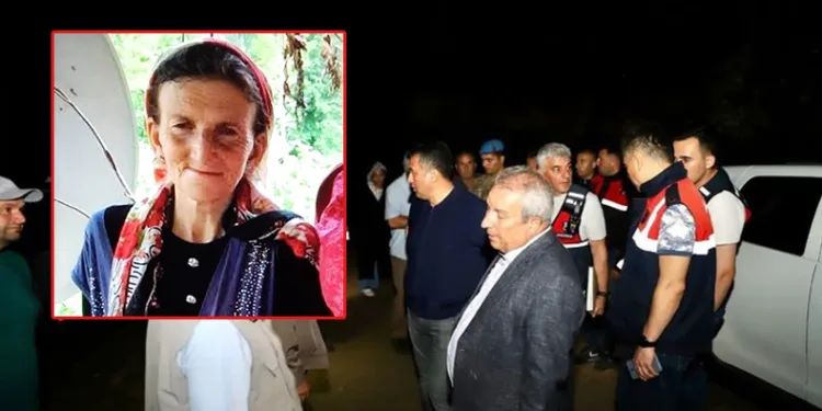 Engelli kadın selde kayboldu