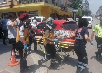 Sinyalsiz dönüş kaza getirdi