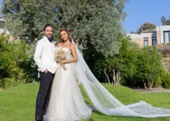 Ahmet Kural ve Çağla Gizem Şahin evlendi