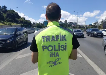 Dron destekli trafik denetimi