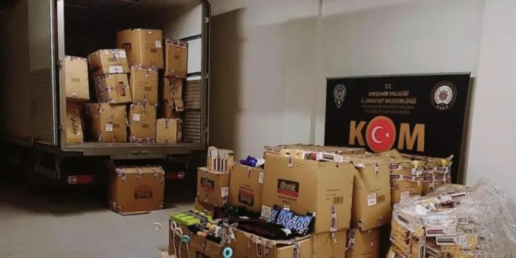 7 bin 433 ürün ele geçirildi