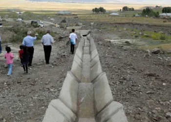 720 hektar alan suyla buluştu
