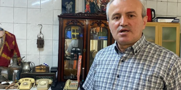 Tarih’i eser merakı koleksiyoner yaptı