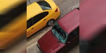 Köpekten kaçarken az daha eziliyordu