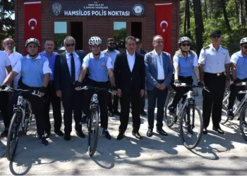 Bisikletli polis timleri