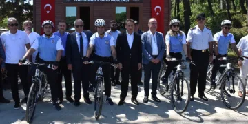 Bisikletli polis timleri