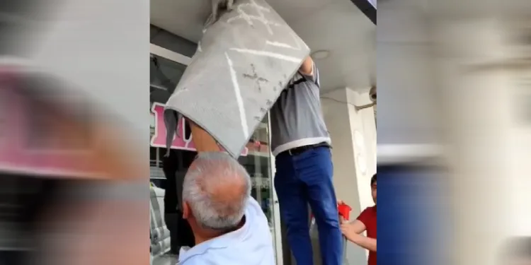 Kedi, led ışık sökülerek kurtarıldı