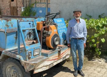 TOGG’a çarpan patpat sürücü