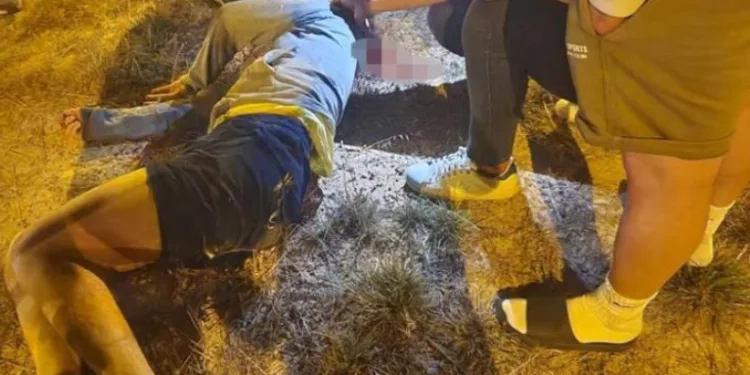 Hız 17 yaşındaki çocuğa neden oldu