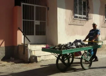 Sıcaklara aldırmayan manav