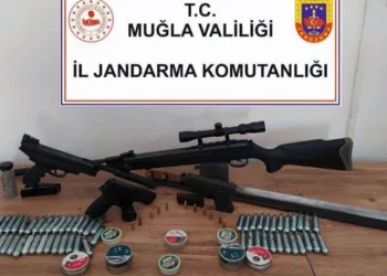 Çok sayıda silah ele geçirildi