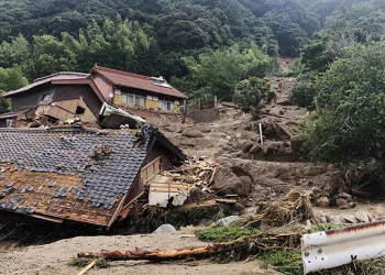 Japonya’da sel ve heyelan