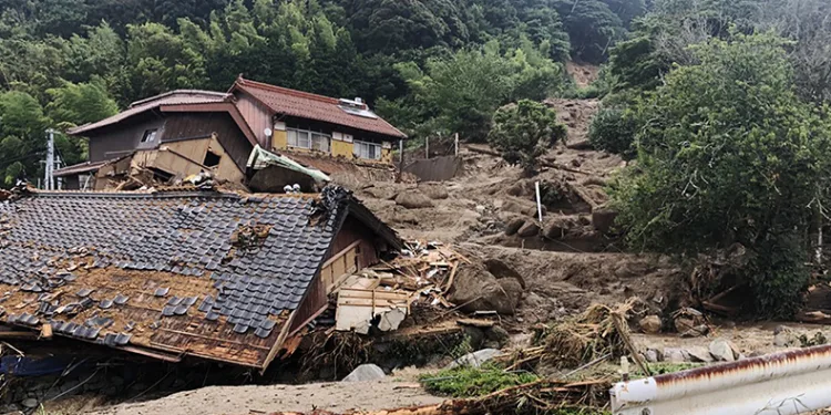 Japonya’da sel ve heyelan