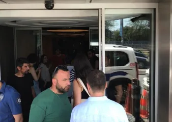 MHP İl Başkanlığı’nın bulunduğu binada yangın paniği