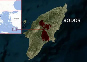 Rodos’taki yangın kontrol altına alınamadı