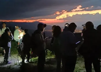 1600 rakımdan Denizli manzarası