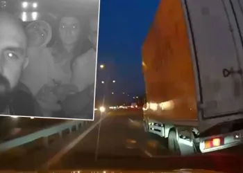 Taksiciye kamyonetli saldırı