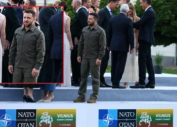 Zelenskiy’in dikkat çeken fotoğrafı