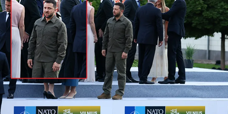 Zelenskiy’in dikkat çeken fotoğrafı