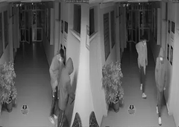 Tanınmamak için güneş gözlüğü ve maske