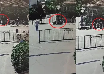Bursa’da motosiklet hırsızlığı güvenlik kamerasında