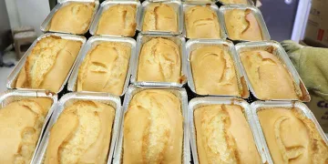 Burada her gün glütensiz ekmek üretiliyor
