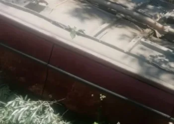 Kontrolden çıkan otomobil takla attı