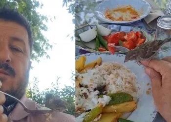 Lokantada tebessüm oluşturan manzara
