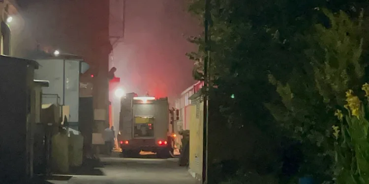 Bursa’da tekstil fabrikasında korkutan yangın