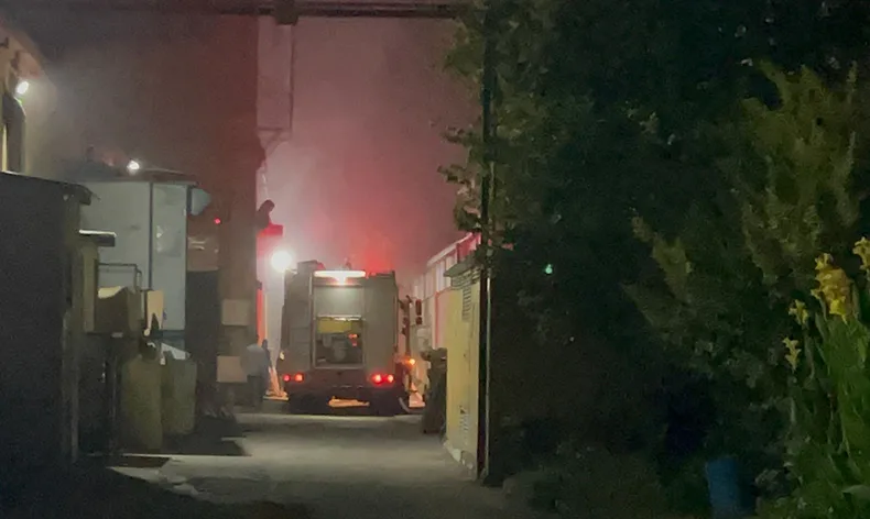 Bursa’da tekstil fabrikasında korkutan yangın