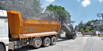 6 ayda 28 bin ton asfalt çalışması