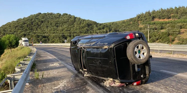 Manisa’da trafik kazası: 7 yaralı