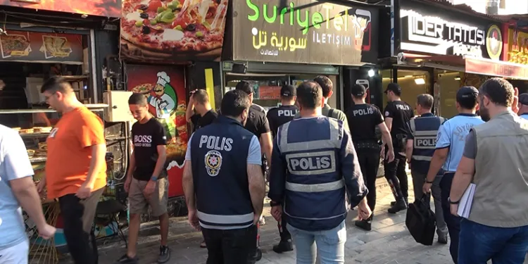 Bursa’da Suriyelilerin yaşadığı mahallelerde denetim