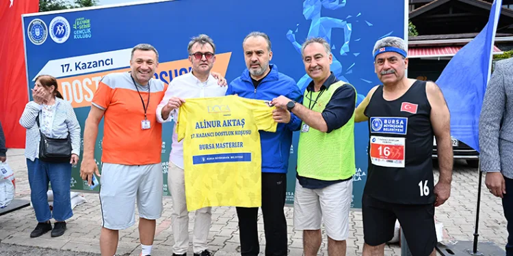 Kazancı Dostluk Koşusu’nda 350 Sporcu Yarıştı