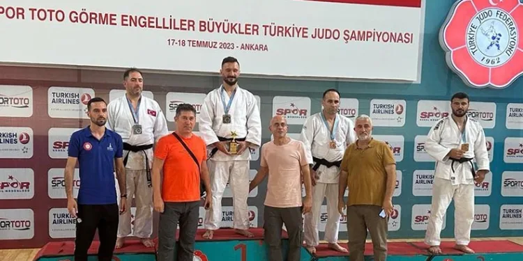 Milli judocu Türkiye şampiyonu oldu