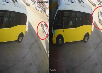 Bursa’da dalgın sürücü yaya çarptı