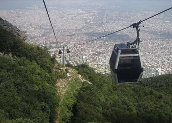 Bursa teleferik ücretlerine zam yapıldı
