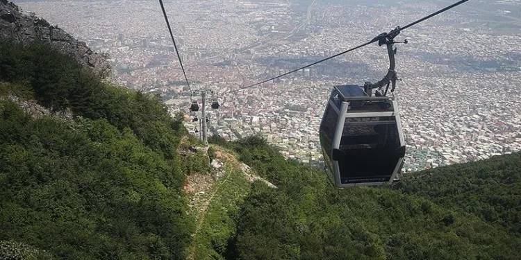 Bursa teleferik ücretlerine zam yapıldı