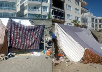 Bursa sahillerinde zabıtaların ‘çadır’ operasyonu