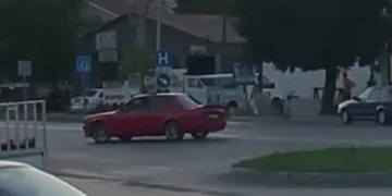 Drift atan sürücüye 21 bin lira ceza