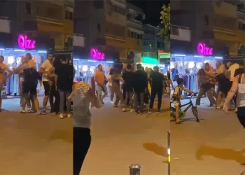 Bursa’da kadınlar birbirine girdi, erkekler ayıramadı