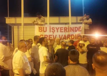 Metro ve tramvay çalışanları greve gitti