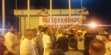 Metro ve tramvay çalışanları greve gitti